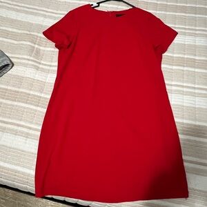 Red boutique dress